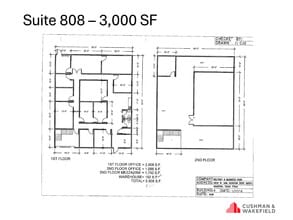 5829 W Sam Houston Pky N, Houston, TX à louer Plan d’étage– Image 1 sur 1
