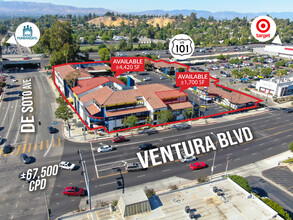 20833-20861 Ventura Blvd, Woodland Hills, CA - VUE AÉRIENNE  vue de carte - Image1