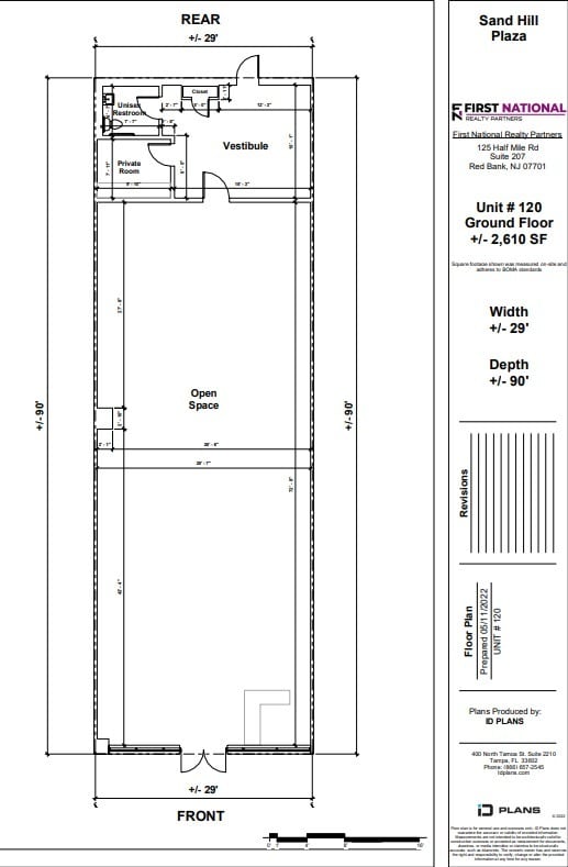 228 S Main St, Newtown, CT à louer Plan d’étage– Image 1 sur 4