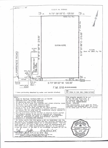 1118-1125 FM 518, Kemah, TX à louer - Plan cadastral – Image 2 sur 9