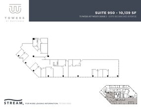 10370 Richmond Ave, Houston, TX à louer Plan d’étage– Image 1 sur 1