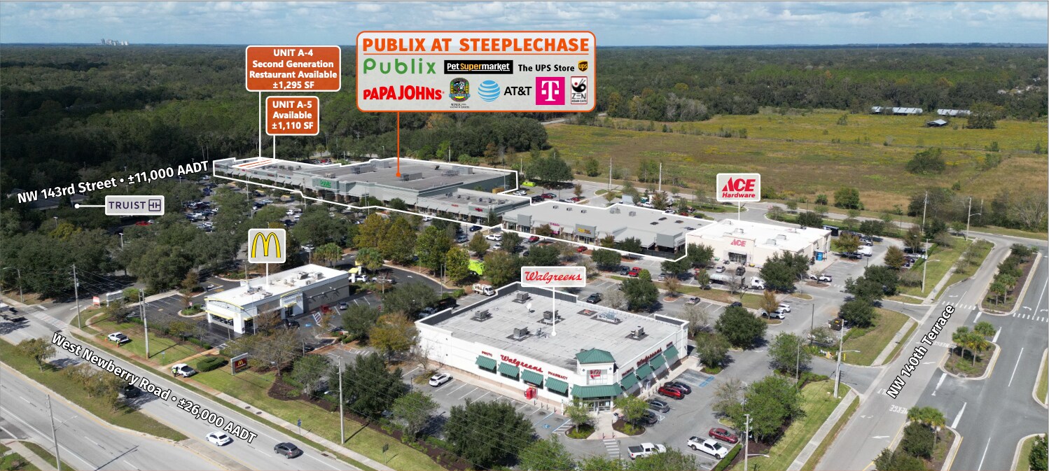 14130-14266 W Newberry Rd, Newberry, FL à louer Photo de l’immeuble– Image 1 sur 4