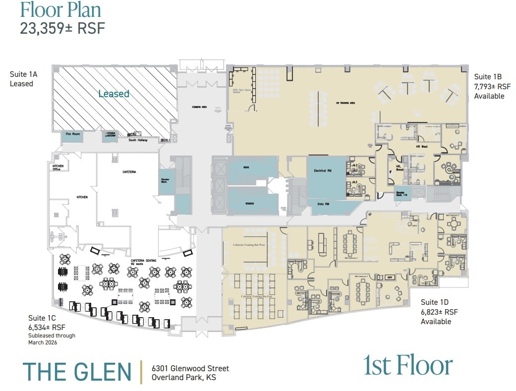 6301 Glenwood St, Overland Park, KS à vendre Plan d’étage– Image 1 sur 1