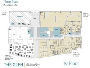 6301 Glenwood St, Overland Park, KS à vendre Plan d’étage– Image 1 sur 1