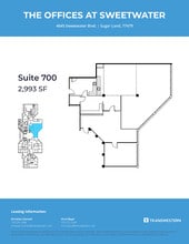 4675 Sweetwater Blvd, Sugar Land, TX à louer Plan d’étage– Image 1 sur 1