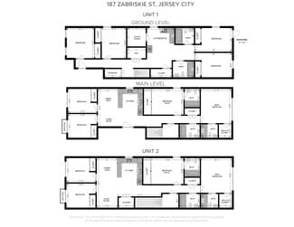 Plus de détails pour 187 Zabriskie St, Jersey City, NJ - Logement à vendre