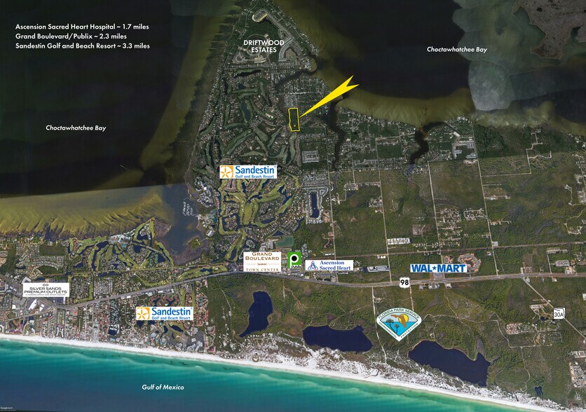 1939 Mack Bayou Road, Santa Rosa Beach, FL à vendre - Photo de l’immeuble – Image 2 sur 2