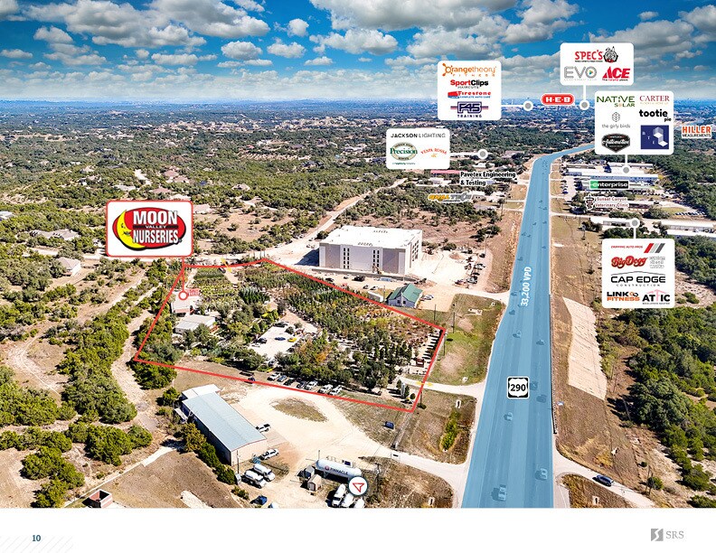 3969 E US 290, Dripping Springs, TX à vendre Photo de l’immeuble– Image 1 sur 9