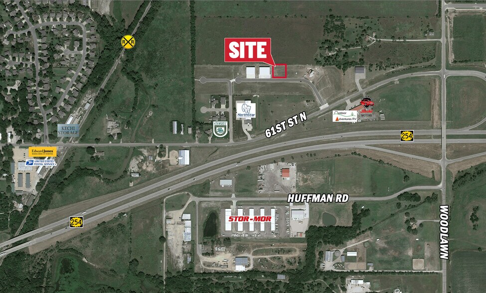 812 Venture, Kechi, KS à vendre - Aérien – Image 3 sur 3