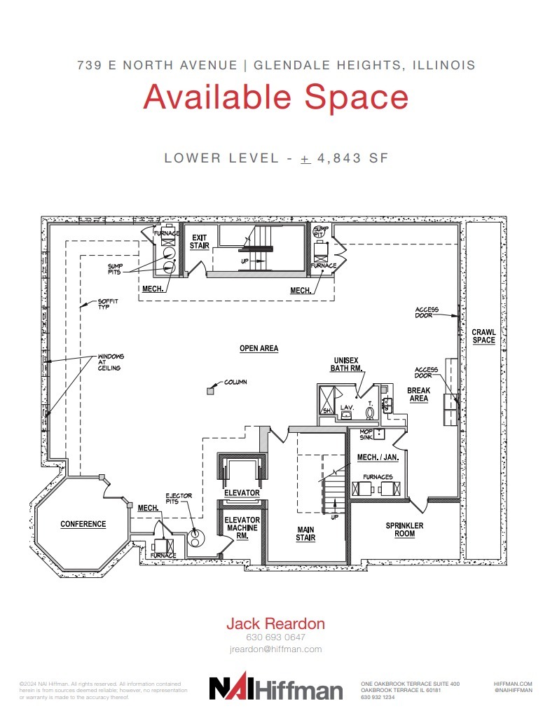 739 North Ave, Glendale Heights, IL à vendre Plan d’étage– Image 1 sur 1