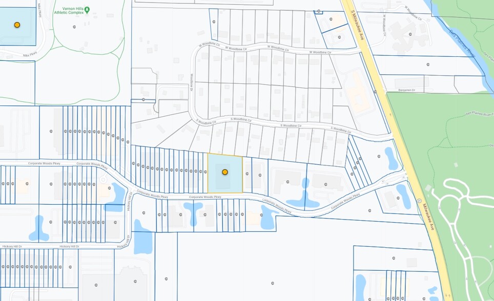 880 Corporate Woods Pky, Vernon Hills, IL à louer - Plan cadastral – Image 2 sur 5