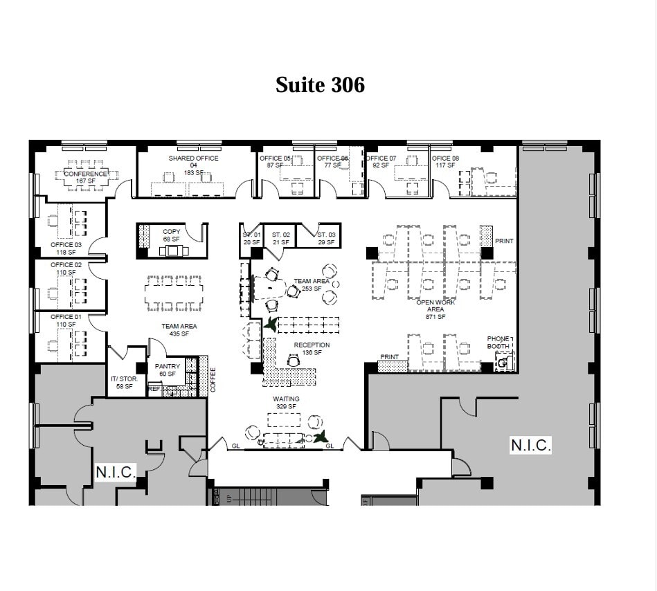 5100 Wisconsin Ave NW, Washington, DC à louer Plan d’étage– Image 1 sur 1