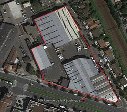 209-217 Avenue De La République, Épinay-sur-Seine, SSD - VUE AÉRIENNE  vue de carte - Image1