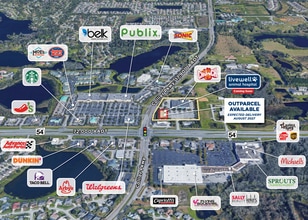 2126 Collier Pky, Land O' Lakes, FL - Vue aérienne vue de carte