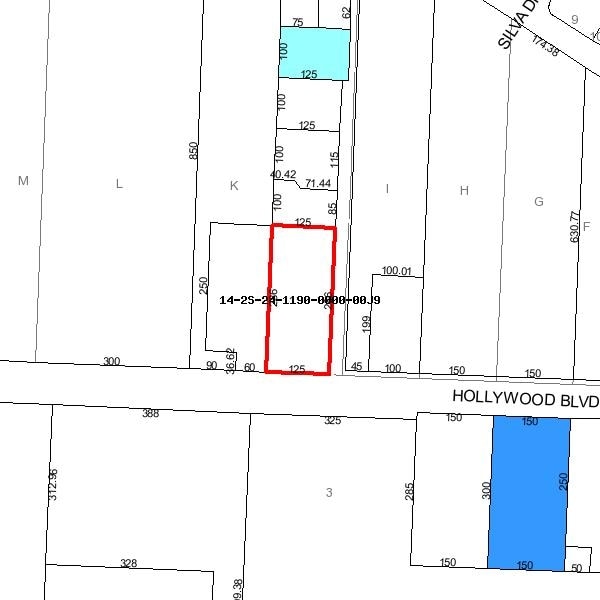 119 Hollywood Blvd, Fort Walton Beach, FL à louer Plan cadastral– Image 1 sur 3