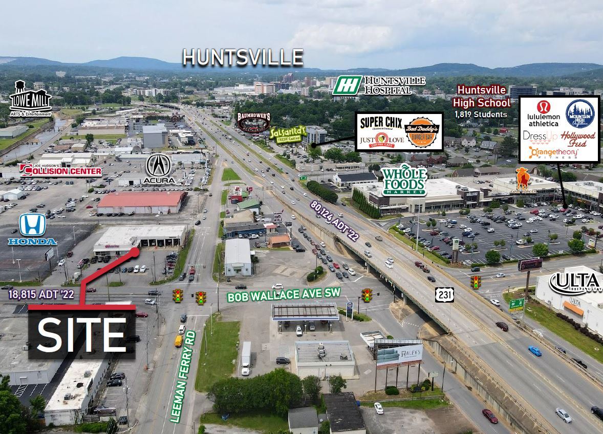 2010 Bob Wallace Ave SW, Huntsville, AL à vendre Photo principale– Image 1 sur 8