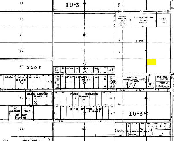 6820-6856 NW 77th Ct, Miami, FL à louer - Plan cadastral – Image 2 sur 39