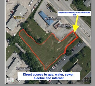 Plus de détails pour 477 Versailles Rd, Frankfort, KY - Terrain à vendre