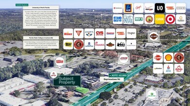 8625 Baymeadows Rd, Jacksonville, FL - Vue aérienne  vue de carte