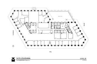 1415 Louisiana St, Houston, TX à vendre Plan d’étage– Image 1 sur 1