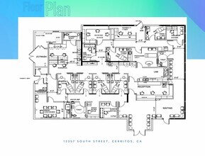 13357 South St, Cerritos, CA à louer Plan d’étage– Image 1 sur 1