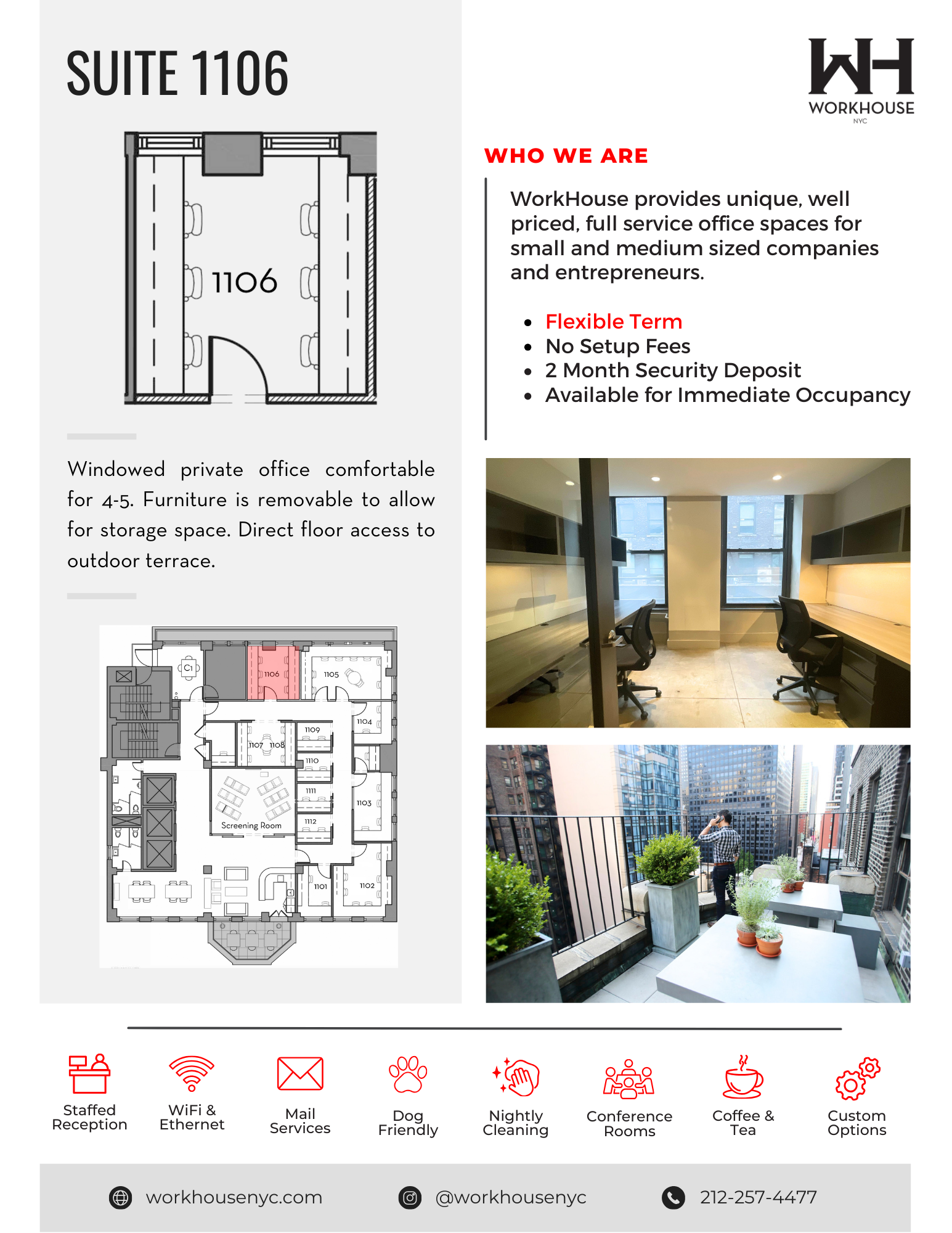 21 W 46th St, New York, NY à louer Plan d’étage– Image 1 sur 1