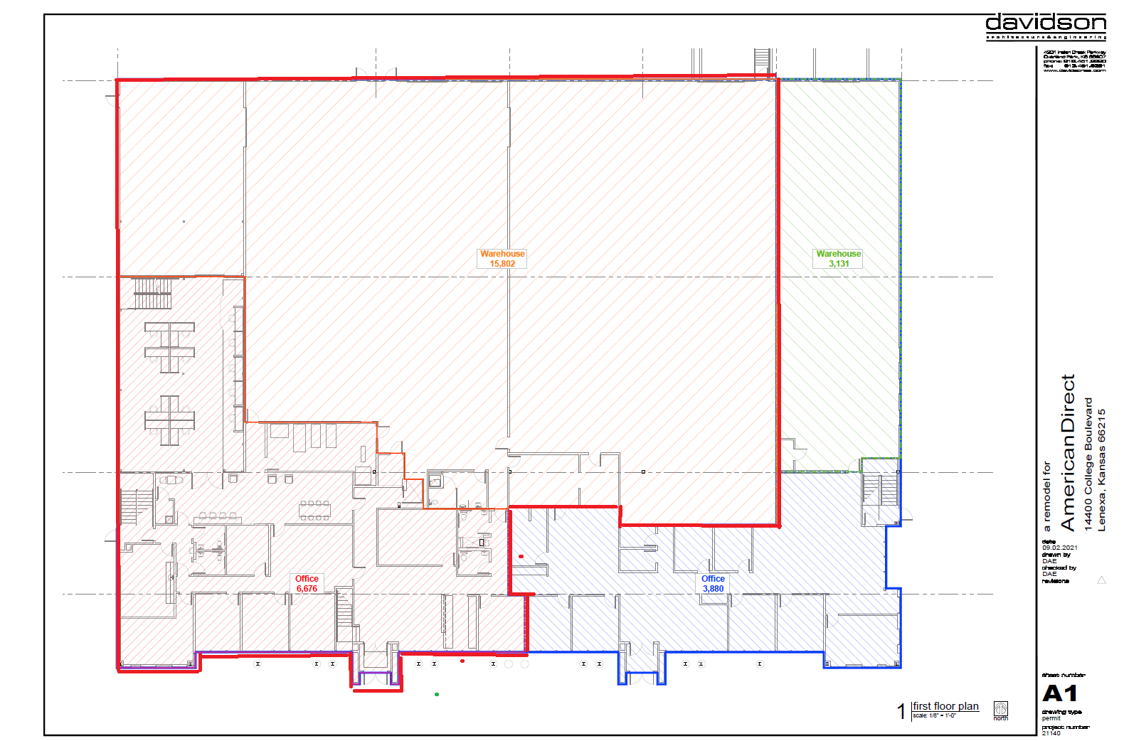14400 College Blvd, Lenexa, KS à vendre Plan d’étage– Image 1 sur 1