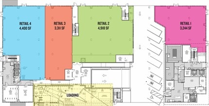 338 W College Ave, State College, PA à louer Plan d’étage– Image 2 sur 2