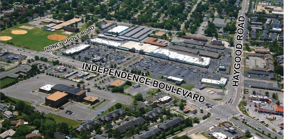 1049-1087 Independence Blvd, Virginia Beach, VA à louer - Aérien – Image 2 sur 25