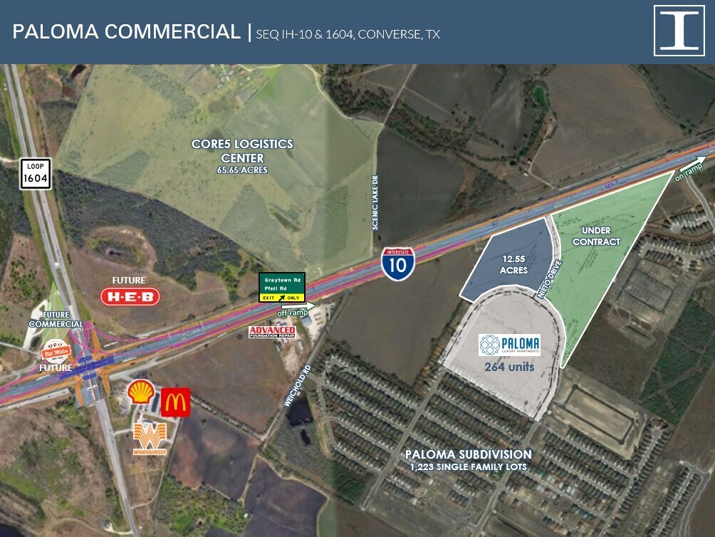 SEQ IH-10 and N Loop 1604 E, Converse, TX à vendre Autre– Image 1 sur 2