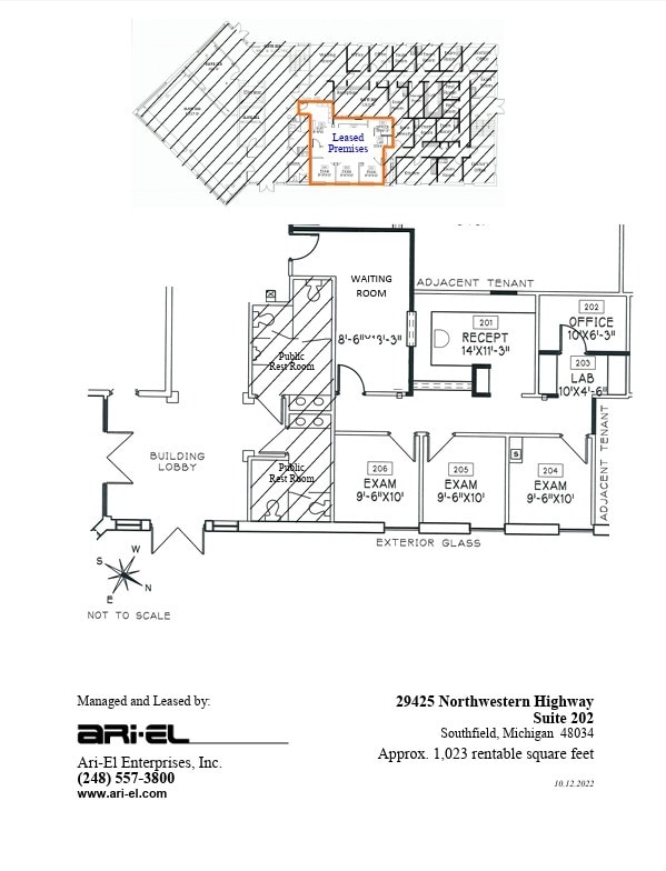29355 Northwestern Hwy, Southfield, MI à louer Plan d’étage– Image 1 sur 1