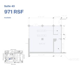 333 Jefferson St, San Francisco, CA à louer Plan d’étage– Image 1 sur 1