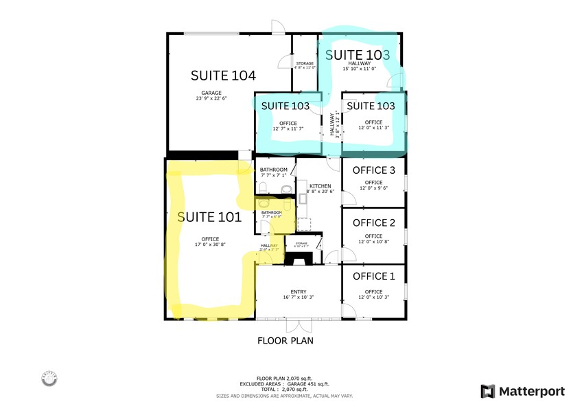 19306 Ecorse Rd, Allen Park, MI à louer - Plan de site – Image 3 sur 3