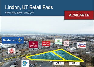 680 N State St, Lindon, UT - VUE AÉRIENNE  vue de carte - Image1