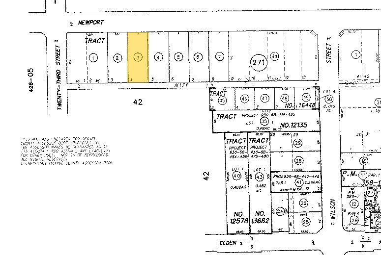 2314 Newport Blvd, Costa Mesa, CA à louer - Plan cadastral – Image 2 sur 24