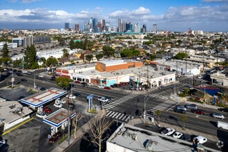 2220 S Hoover St, Los Angeles, CA - Vue aérienne vue de carte