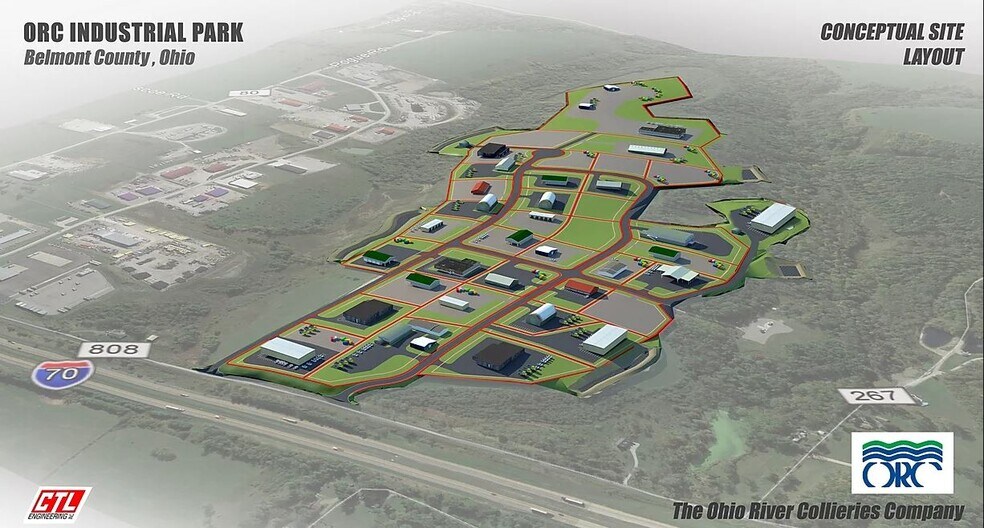 44500 S 70 Rd, Saint Clairsville, OH à louer - Plan de site – Image 1 sur 5