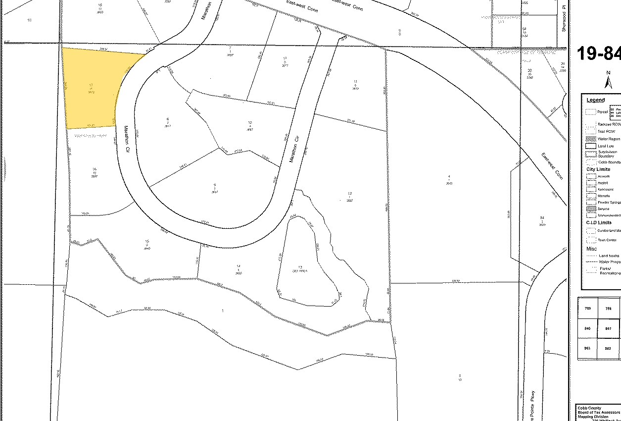 3612 Marathon Cir, Austell, GA à vendre Plan cadastral– Image 1 sur 3