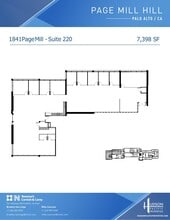 1801 Page Mill Rd, Palo Alto, CA à louer Plan d’étage– Image 1 sur 1