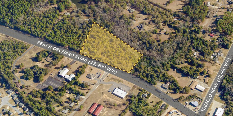 3580 Peach Orchard Rd, Augusta, GA à vendre - Photo de l’immeuble – Image 1 sur 1