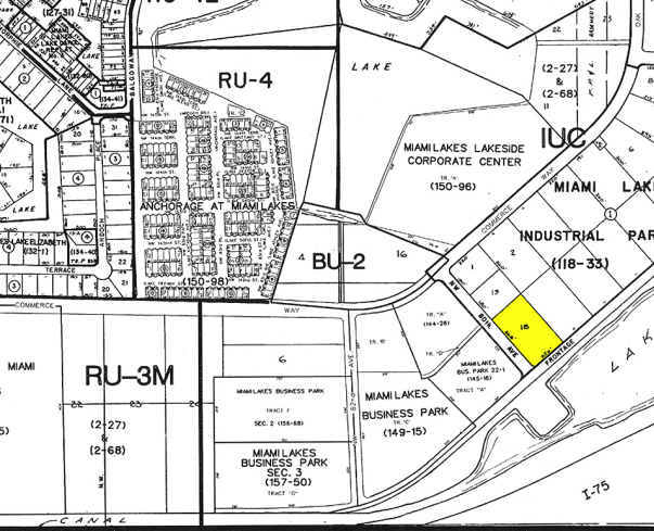 14100 Palmetto Frontage Rd, Miami Lakes, FL à louer - Plan cadastral – Image 2 sur 39