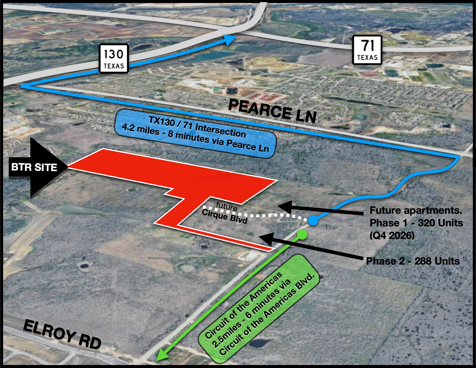 Circuit of the Americas Blvd, Del Valle, TX à vendre Photo principale– Image 1 sur 3
