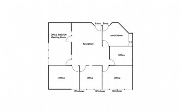 2050 W Chapman Ave, Orange, CA à louer Plan d’étage– Image 1 sur 1
