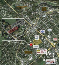 112 Houston St, Lexington, VA - VUE AÉRIENNE  vue de carte