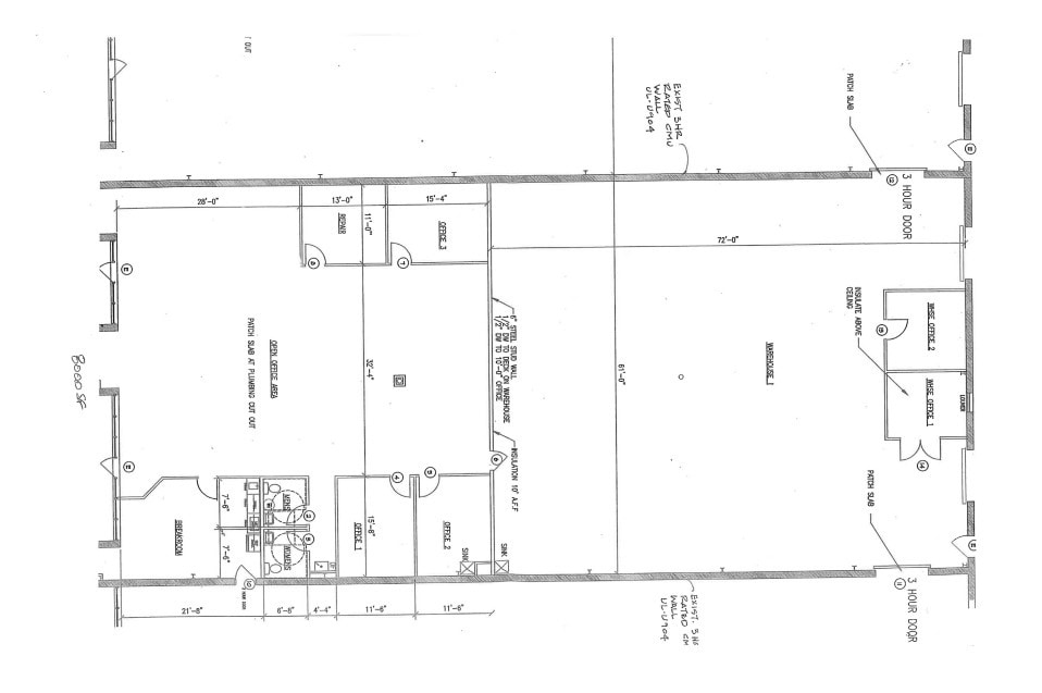 2927-2951 Oak Lake Blvd, Midlothian, VA à louer Plan d’étage– Image 1 sur 1