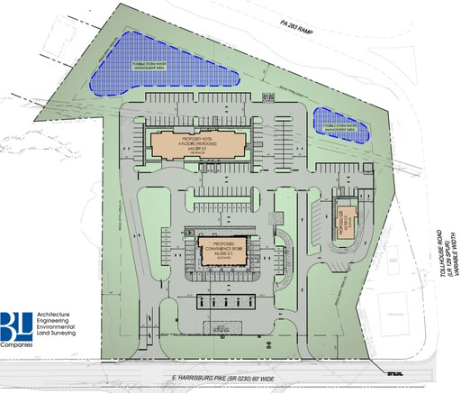 2771 E Harrisburg Pike, Middletown, PA à louer - Plan de site – Image 2 sur 2