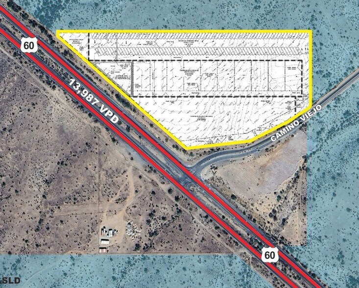 N Of US Rte 60 & E El Camino Viejo Intersection, Gold Canyon, AZ à vendre - Plan de site – Image 2 sur 3