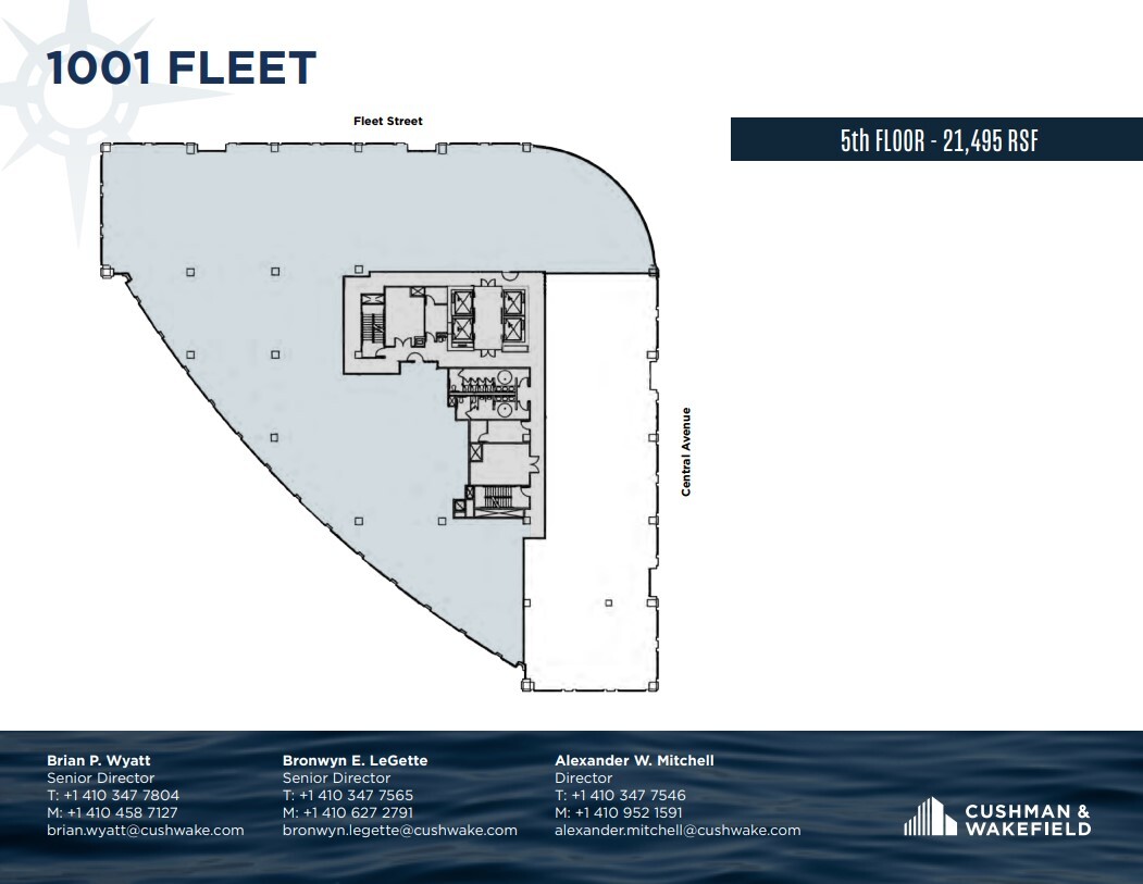 100 International Dr, Baltimore, MD à louer Plan d’étage– Image 1 sur 1
