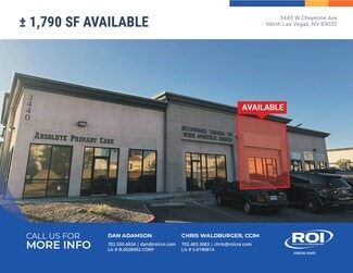 Plus de détails pour 3440 W Cheyenne Ave, North Las Vegas, NV - Bureau à louer