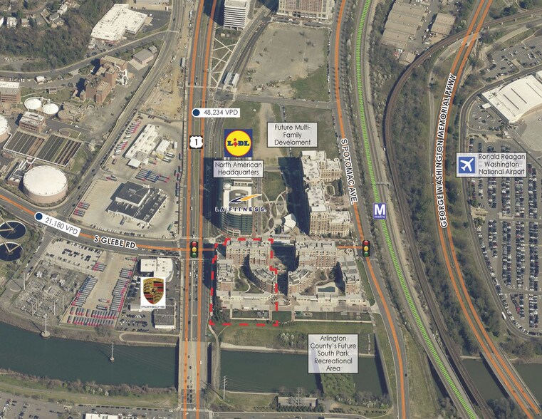 3600 S Glebe Rd, Arlington, VA à louer - Aérien – Image 3 sur 13